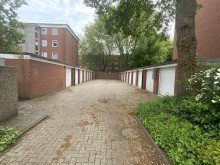 Zugang zur Garage Helle 3-Zimmer-Wohnung mit sonniger Loggia in gr�ner Wohnlage im Bremer S�den