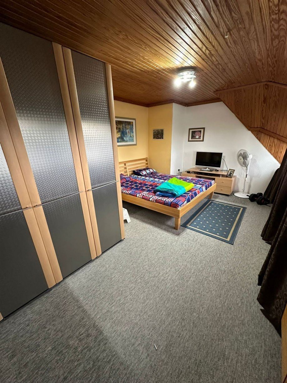 Schlafzimmer im OG Einfamilienhaus Stuhr