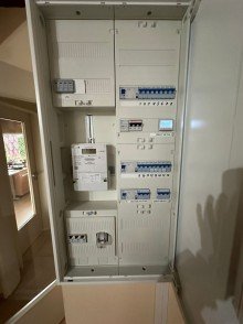 Moderne Elektrik Intelligent aufgeteiltes, freistehendes EFH mit Terrasse, gro�em Garten und  PV-Anlage in ruhiger Lage Stuhr-Moordeich, ideal f�r eine Familie