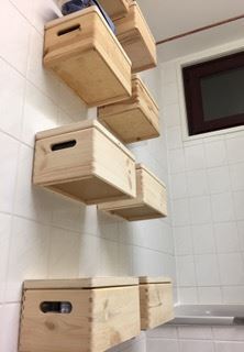 Stauraum in der K�che Wohnung Bremen