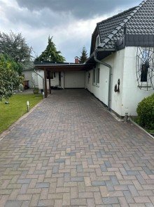 Aussenansicht 6 Intelligent aufgeteiltes, freistehendes EFH mit Terrasse, gro�em Garten und  PV-Anlage in ruhiger Lage Stuhr-Moordeich, ideal f�r eine Familie
