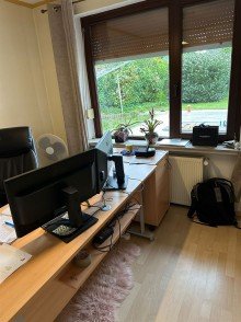 Arbeiszimmer im EG Intelligent aufgeteiltes, freistehendes EFH mit Terrasse, gro�em Garten und  PV-Anlage in ruhiger Lage Stuhr-Moordeich, ideal f�r eine Familie