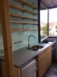 K�che Solide vermietete 2-Zimmer-Wohnung mit Balkon in Bremen-Buntentor - stabile Kapitalanlage
