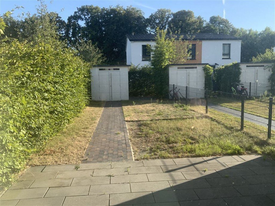 Terrasse mit Gartenanteil Haus Bremen