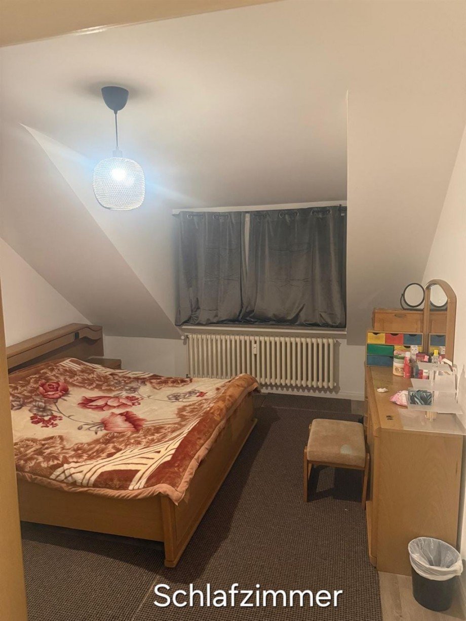 Schlafzimmer Dachgeschosswohnung Bremen