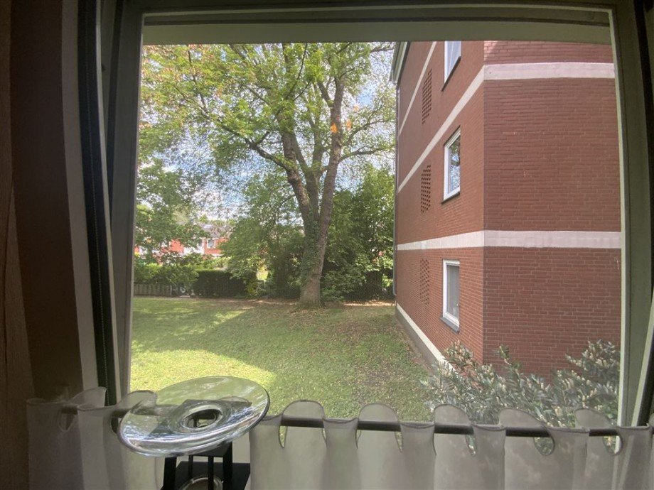 Blick auf das Grundst�ck Wohnung Bremen