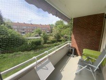 Loggia Helle 3-Zimmer-Wohnung mit sonniger Loggia in gr�ner Wohnlage im Bremer S�den