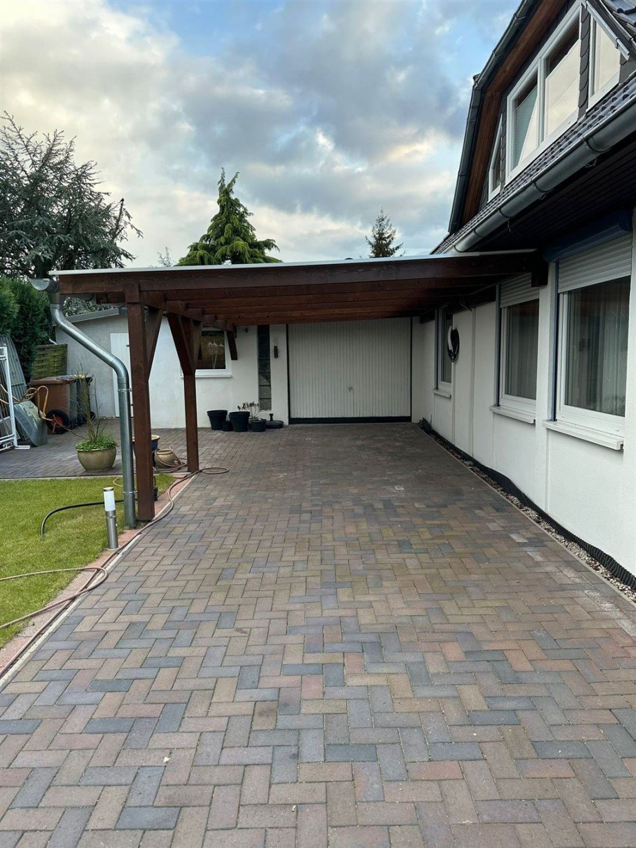 Carport mit Garage Einfamilienhaus Stuhr