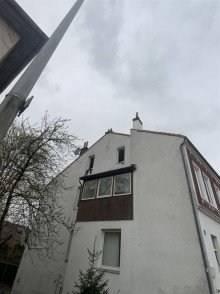 Fassade links Mehrfamilienhaus in zentraler Lage Hemelingen mit 7 Einheiten und sofortigem Mietsteigerungspotenzial